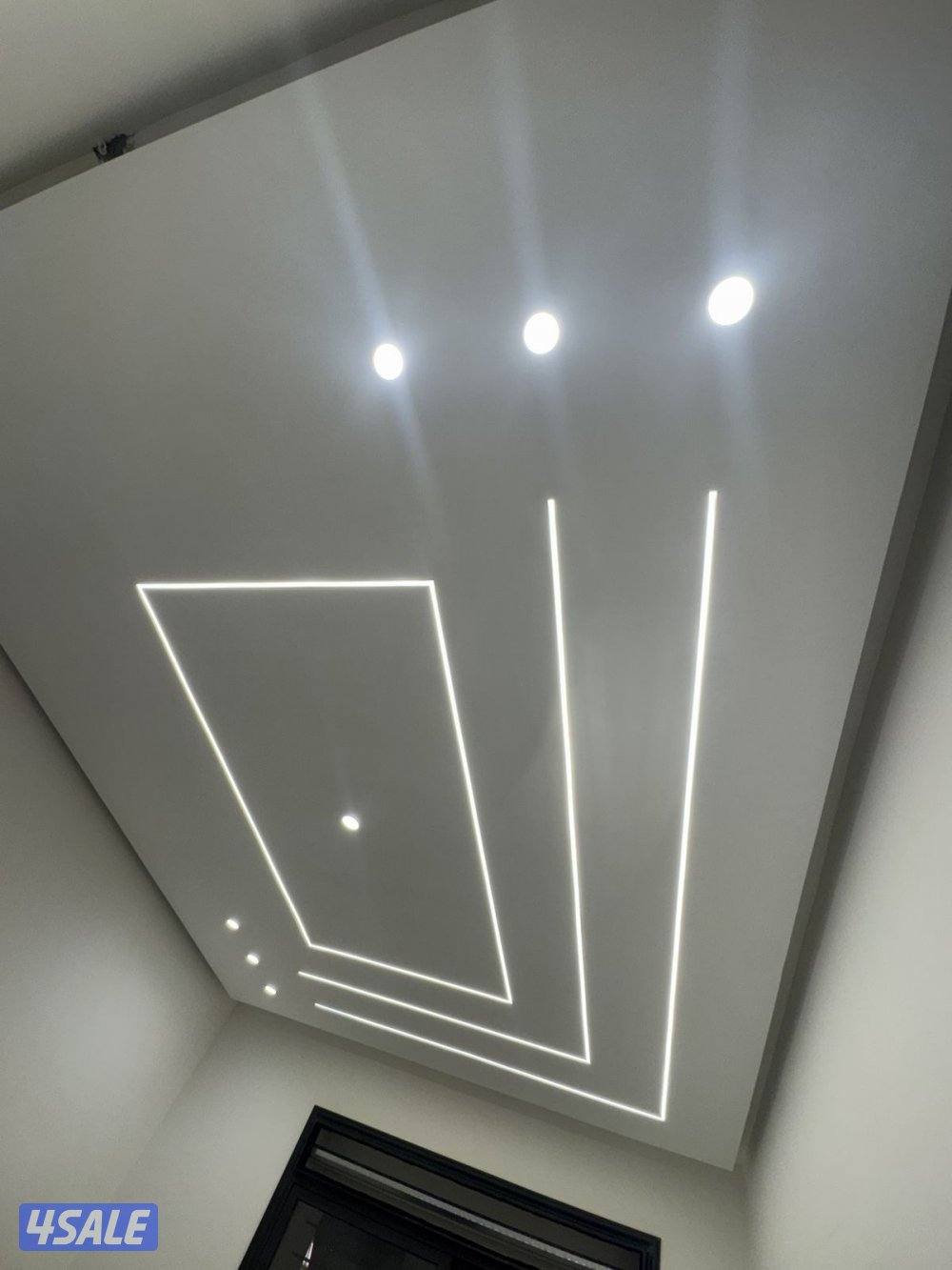 ديكور جبس بورد اسقف جبس بورد بارتيشن قاطع طوفه جبس بورد اصباغ صبغ15