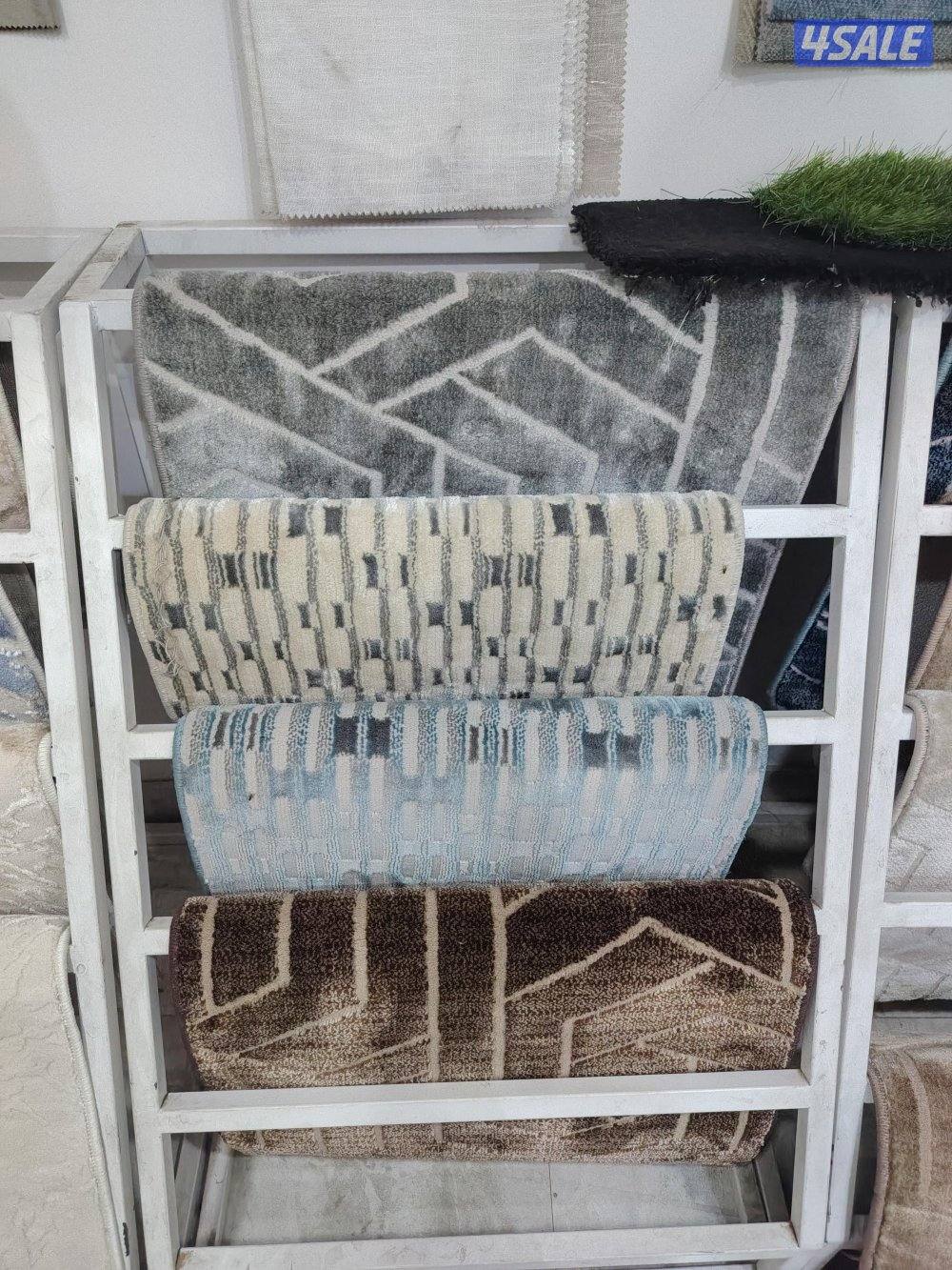 سجاد تركي قص ساده ومشجر سميك وخفيف كل ما هو جديد ومميز حسب الطلب اسعار10