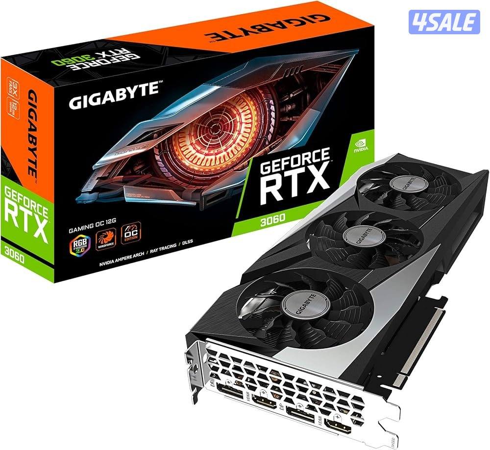 Gigabyte RTX 3060 12GB Triple fan OC gaming0
