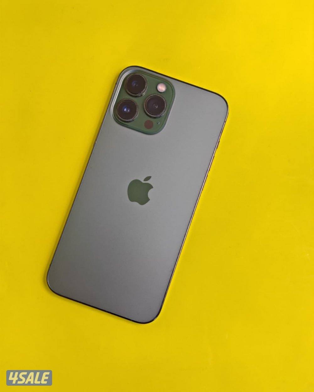 ايفون 13 Pro Max 256GB أخضر iPhone 13 Pro Max 256GB Green – Battery 822