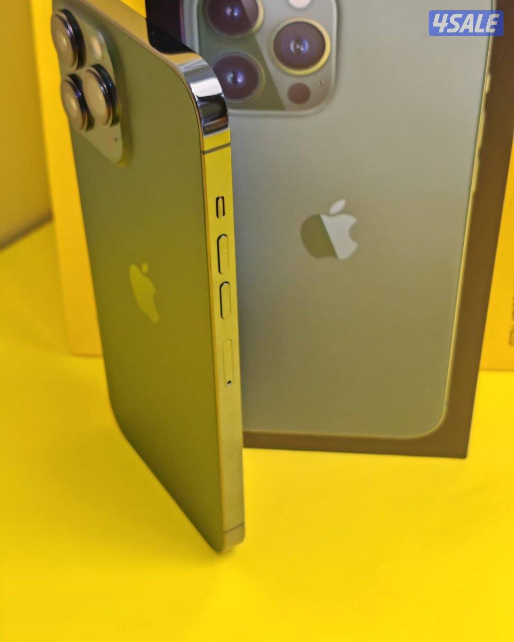 ايفون 13 Pro Max 256GB أخضر iPhone 13 Pro Max 256GB Green – Battery 824