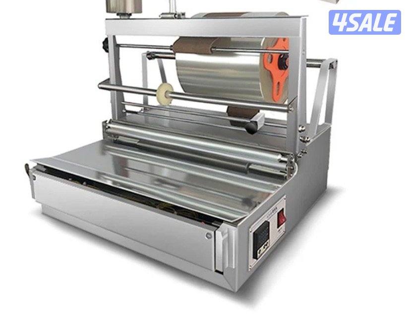 للبيع ماكينة تغليف منتجات (شبه جديدة) + الرول4