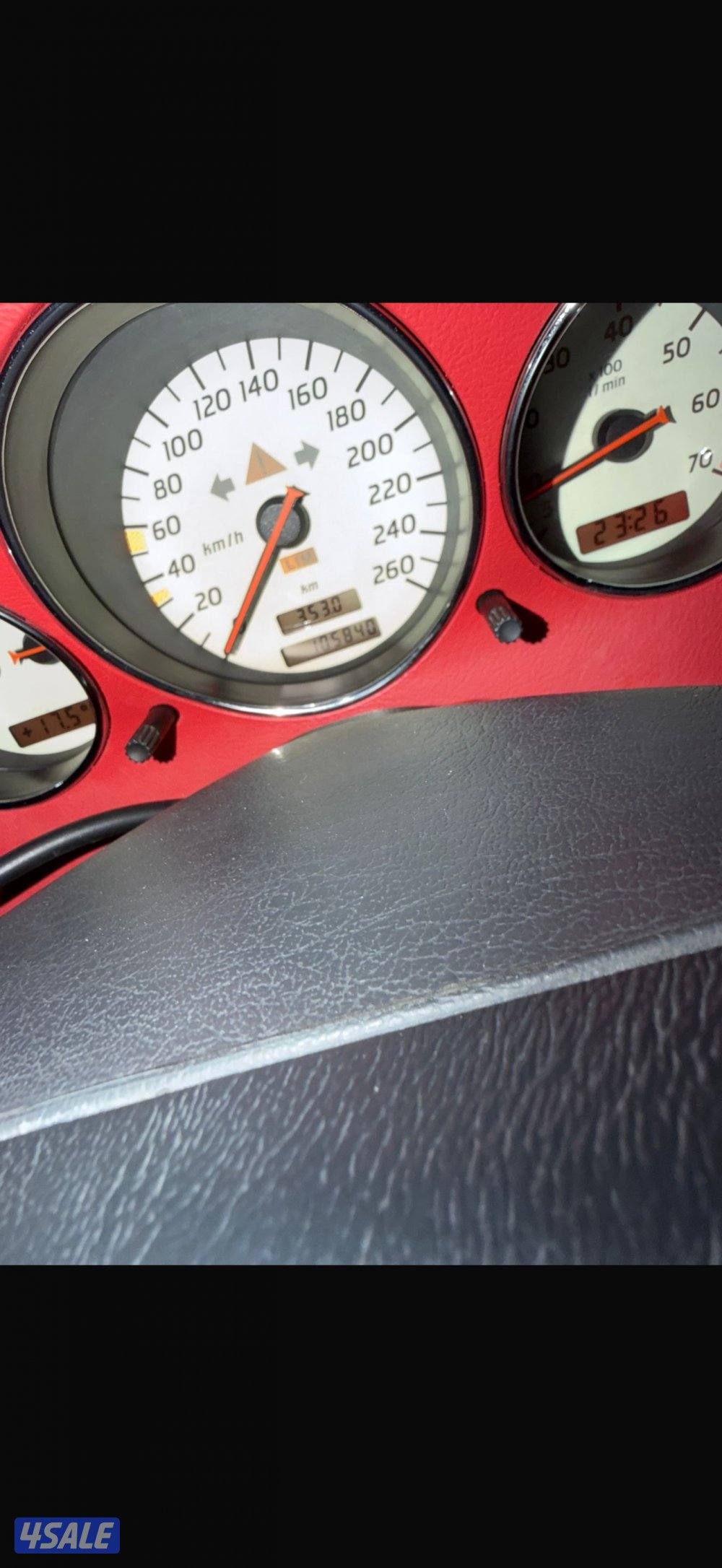 للبيع مرسيدس بحاله ممتازه موديل ١٩٩٨ فحص قير مكينه شاصي ماشيه ١٠٠ ألف0