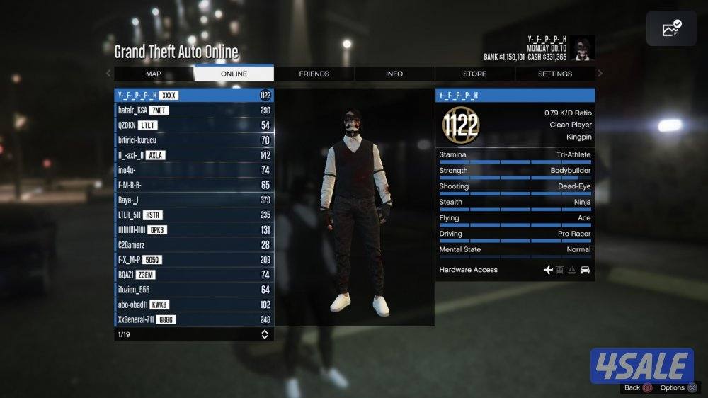 حساب قراند لفل 11220