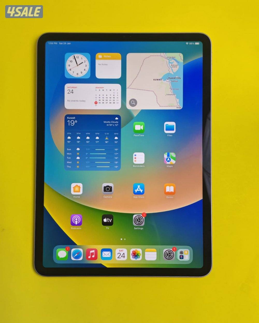 ايباد الجيل الحادي عشر – 128 جيجا – أزرق iPad 11th Generation 128GB0