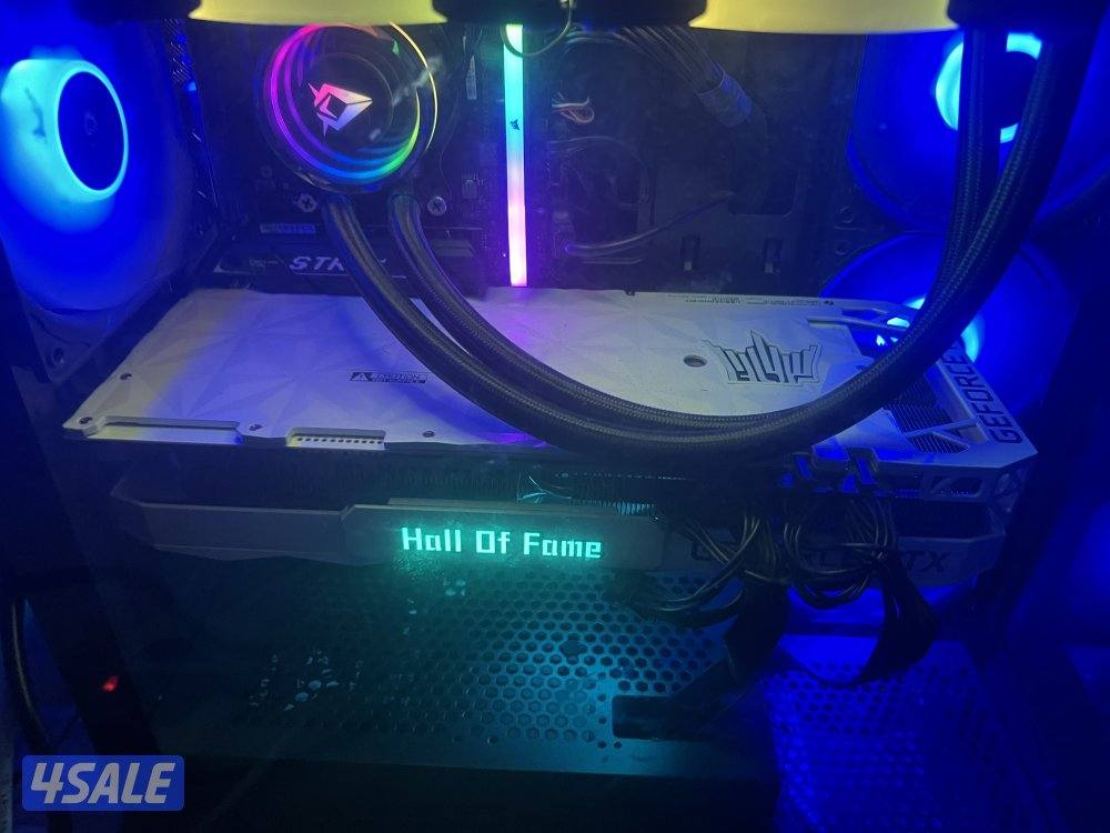 كرت 3080ti نظيف بدون كرتونه 3 مراوح1