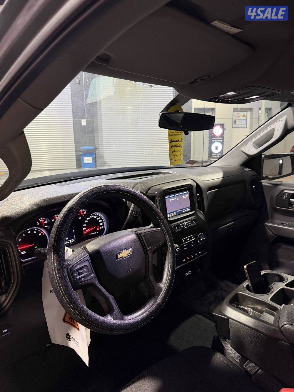 للبيع سلفرادو 2021 ماشي 114 صبغ الوكالة بالكامل6