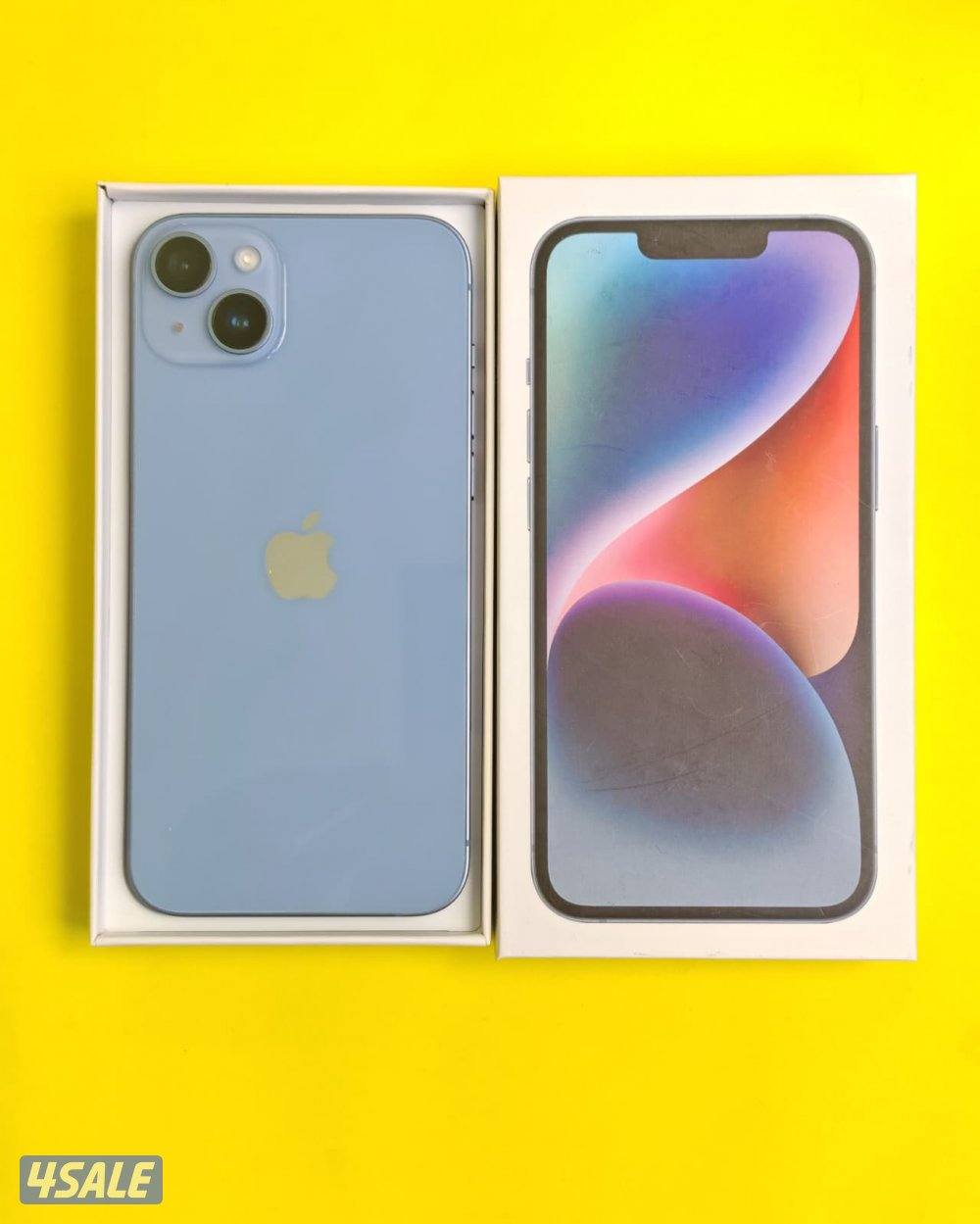 ايفون 14 بلس – 128 جيجا – أزرق iPhone 14 Plus 128GB Blue – Battery 87%0