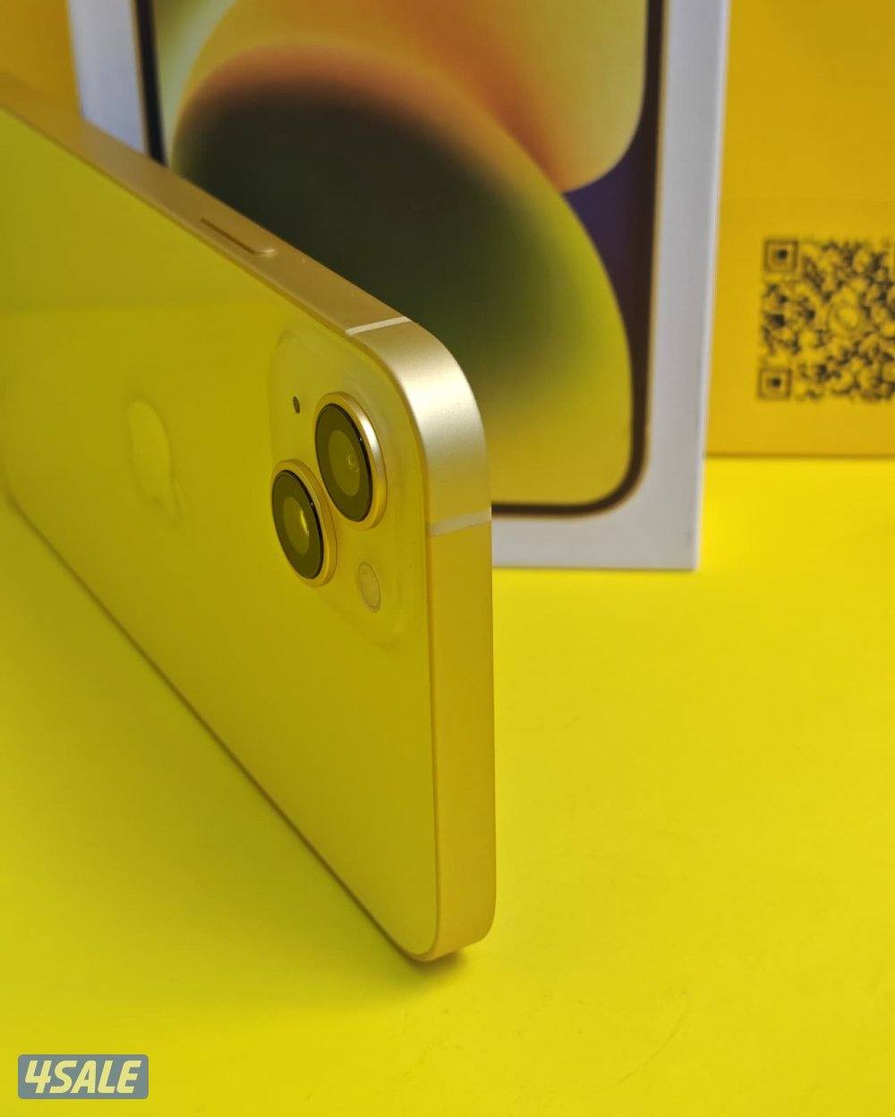 ايفون 14 بلس  128 جيجا – أصفر iPhone 14 Plus 128GB Yellow  Battery %866