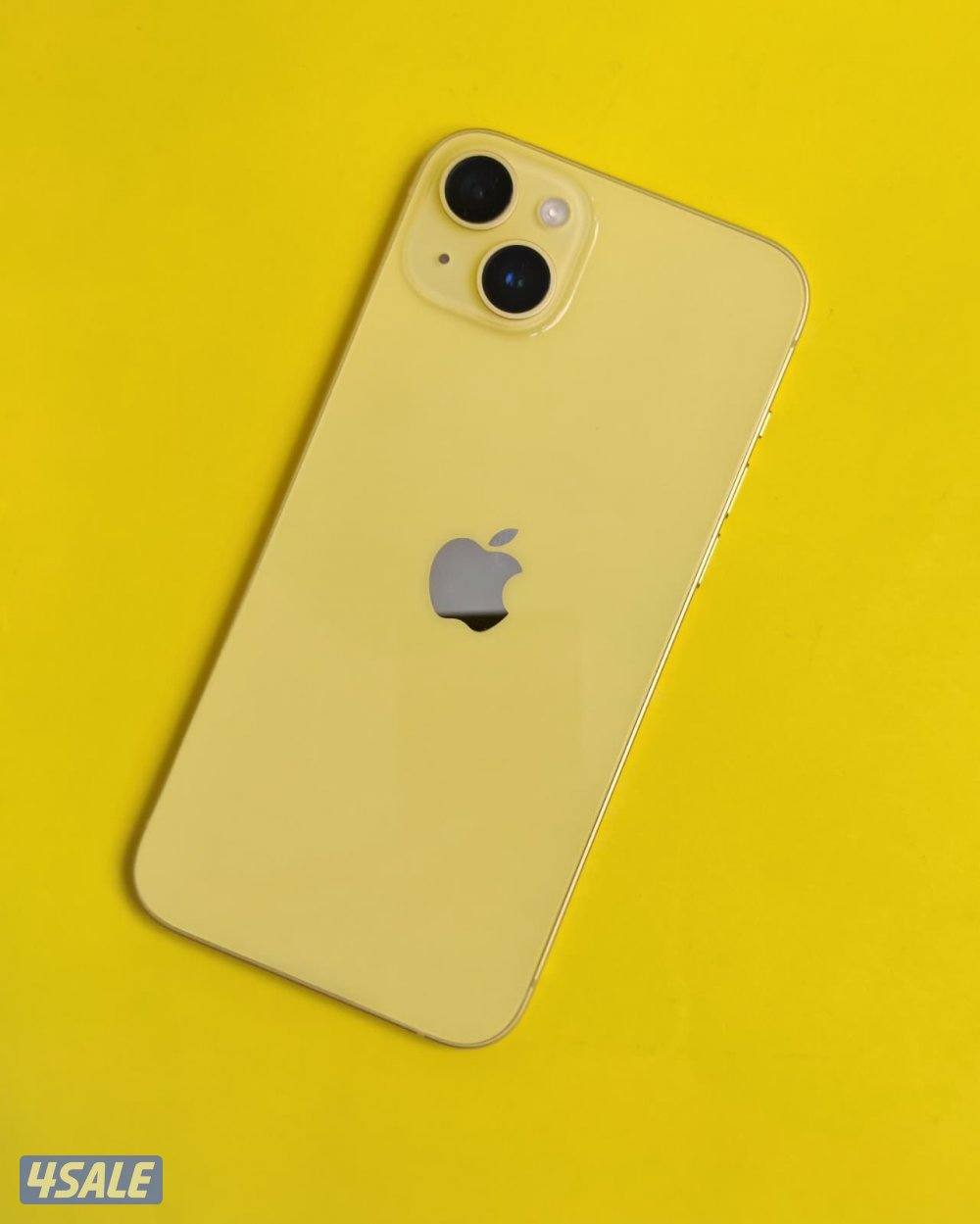 ايفون 14 بلس  128 جيجا – أصفر iPhone 14 Plus 128GB Yellow  Battery %868
