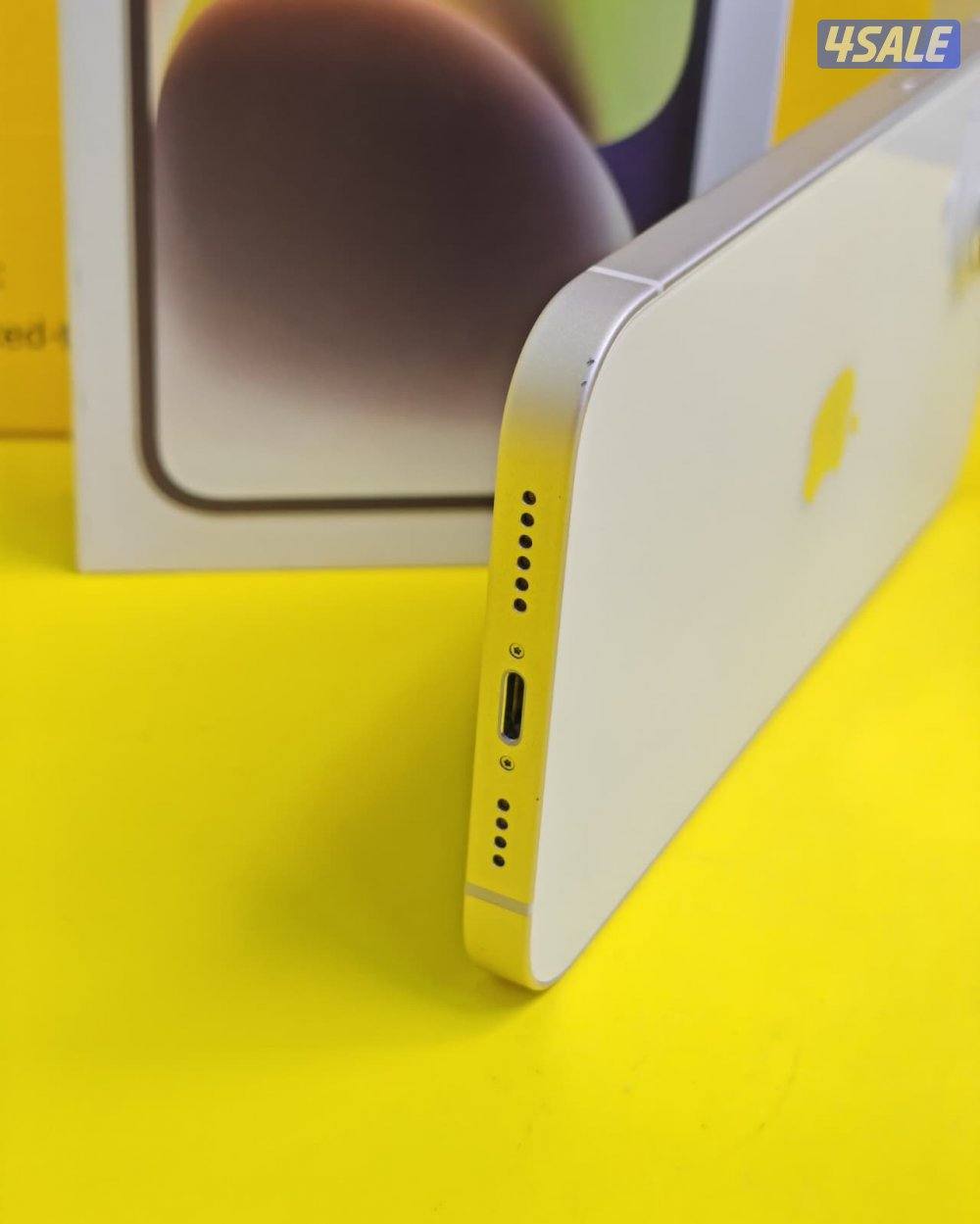 ايفون 14 بلس – 128 جيجا – أبيض iPhone 14 Plus 128GB White – Battery 833