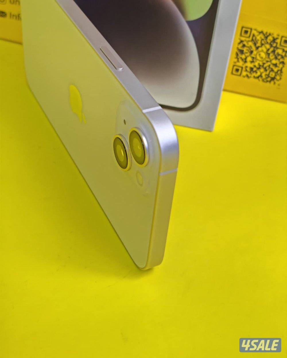 ايفون 14 بلس – 128 جيجا – أبيض iPhone 14 Plus 128GB White – Battery 836