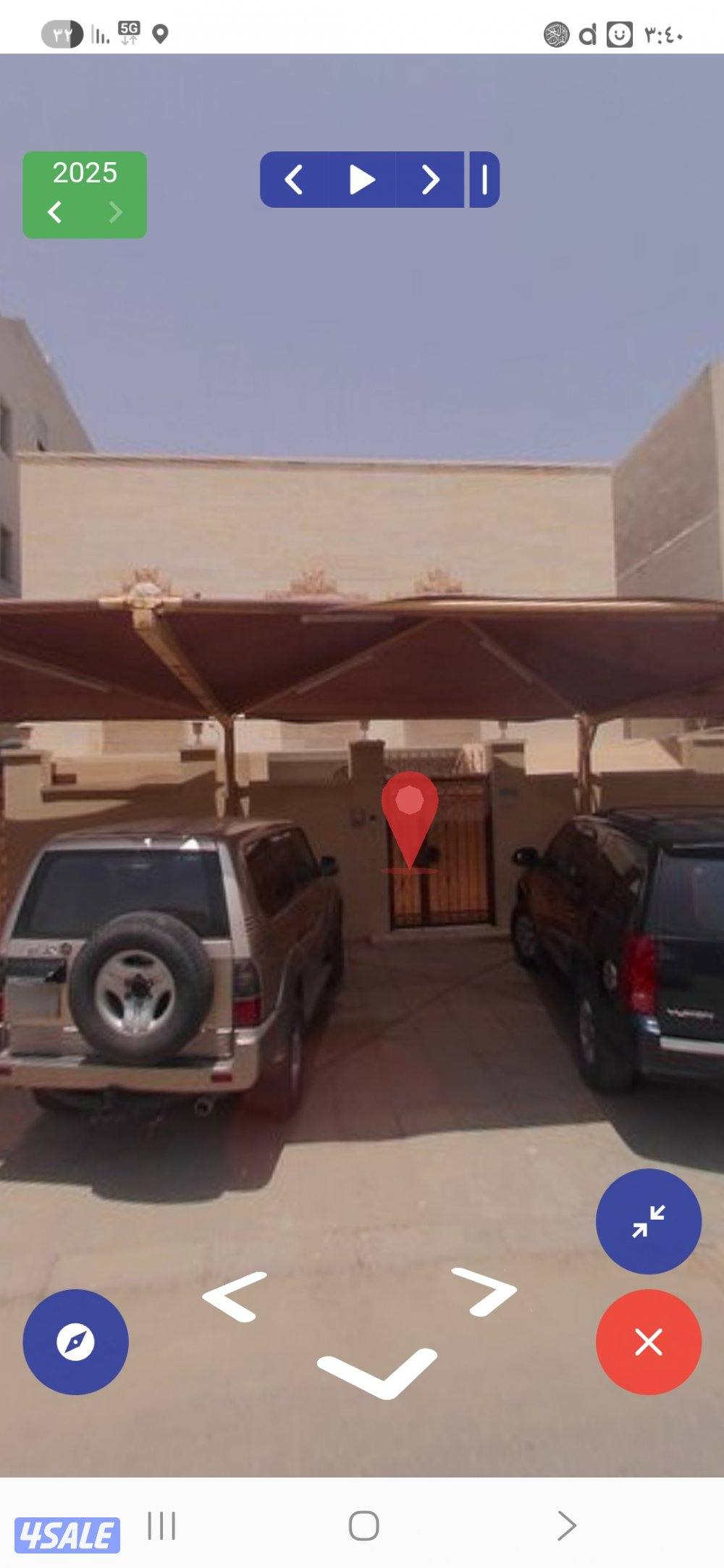 للبيع قسيمه بالقرين قطعه ٣ شارع واحد0