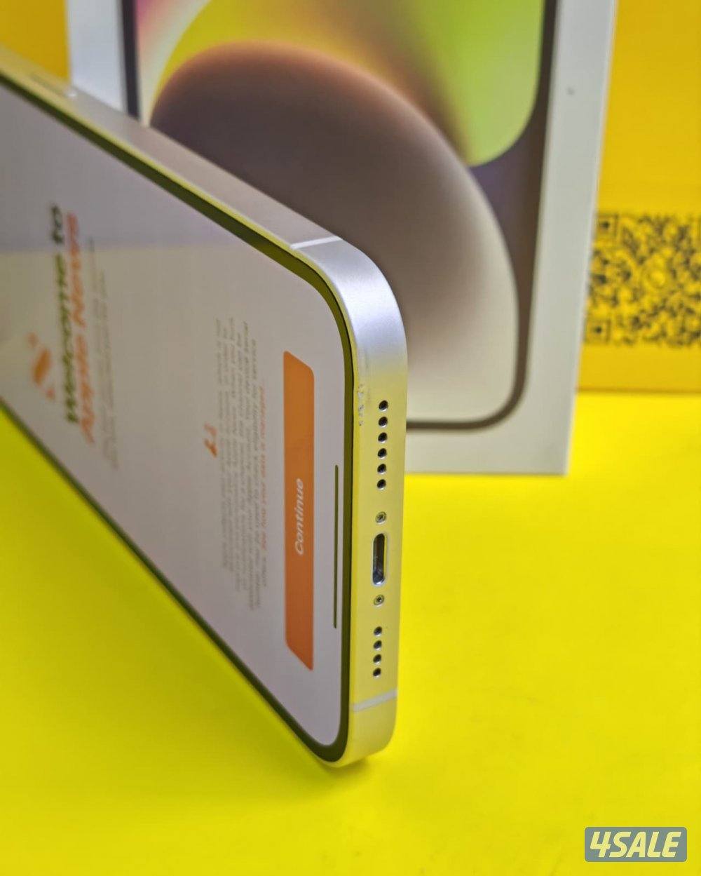 ايفون 14 بلس – 128جيجا – أبيض iPhone 14 Plus 128GB White – Battery 84%6