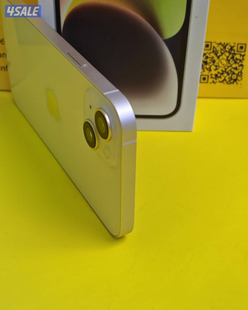 ايفون 14 بلس – 128جيجا – أبيض iPhone 14 Plus 128GB White – Battery 84%8