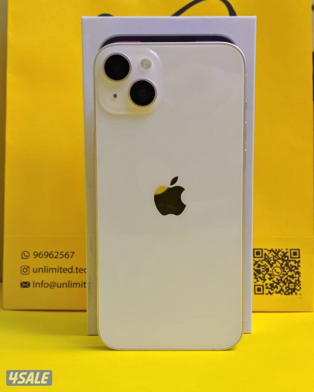 ايفون 14 بلس – 128جيجا – أبيض iPhone 14 Plus 128GB White – Battery 84%11