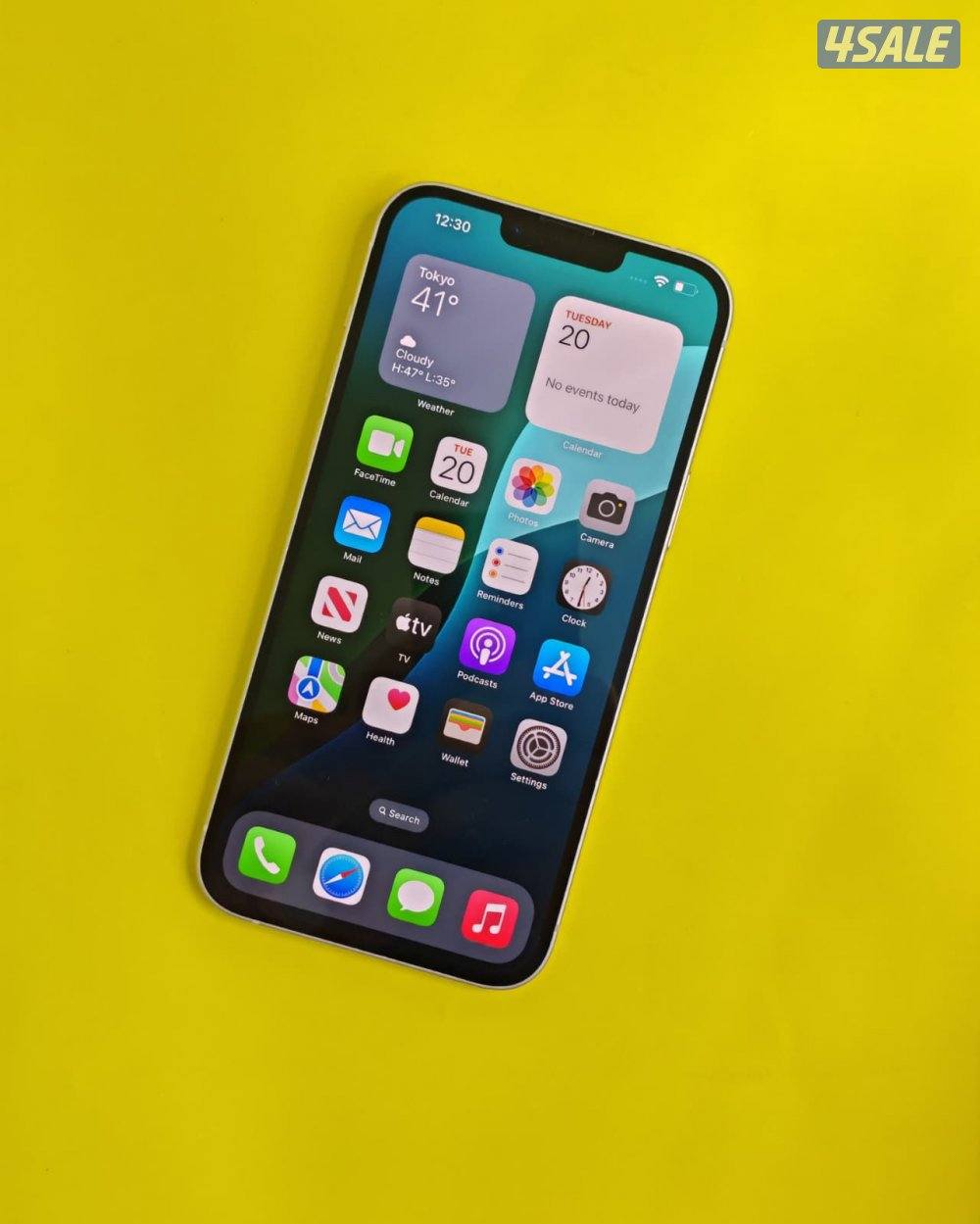 ايفون 14 بلس – 128 جيجا – أبيض iPhone 14 Plus 128GB White –Battery %882