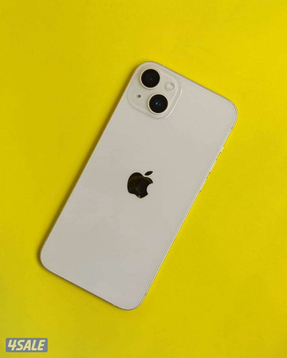 ايفون 14 بلس – 128 جيجا – أبيض iPhone 14 Plus 128GB White –Battery %884