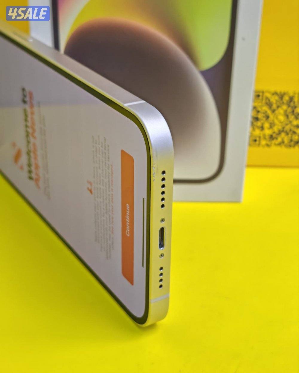 ايفون 14 بلس – 128 جيجا – أبيض iPhone 14 Plus 128GB White –Battery %887