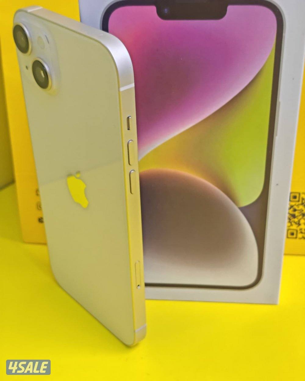 ايفون 14 بلس – 128 جيجا – أبيض iPhone 14 Plus 128GB White –Battery %889