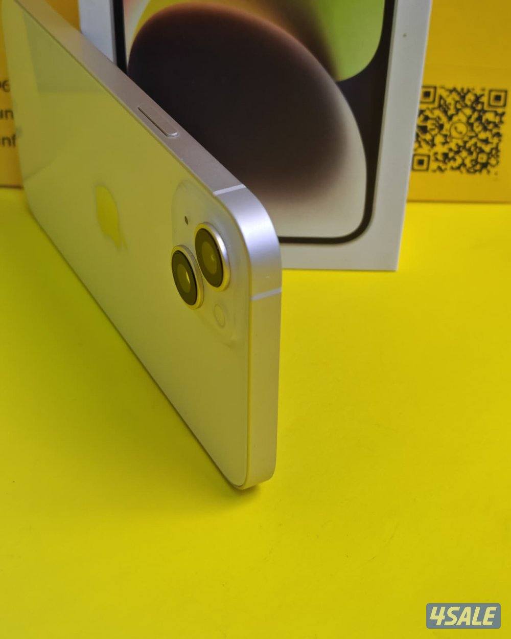 ايفون 14 بلس – 128 جيجا – أبيض iPhone 14 Plus 128GB White –Battery %8810