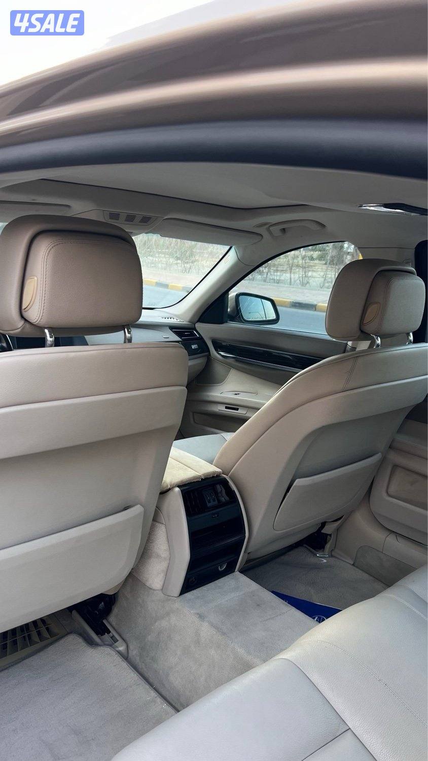 بيعه سريعه bmw 730li اللون ذهبي كاملة مواصفات6