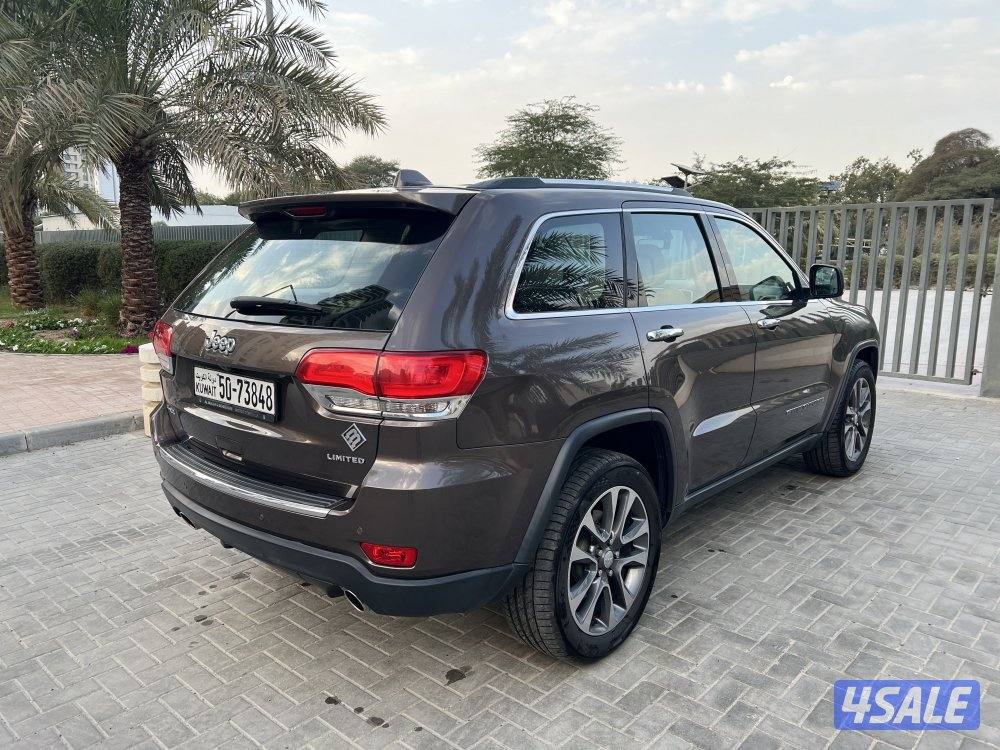 Jeep Grand Cherokee 2018 limited,  highest options1