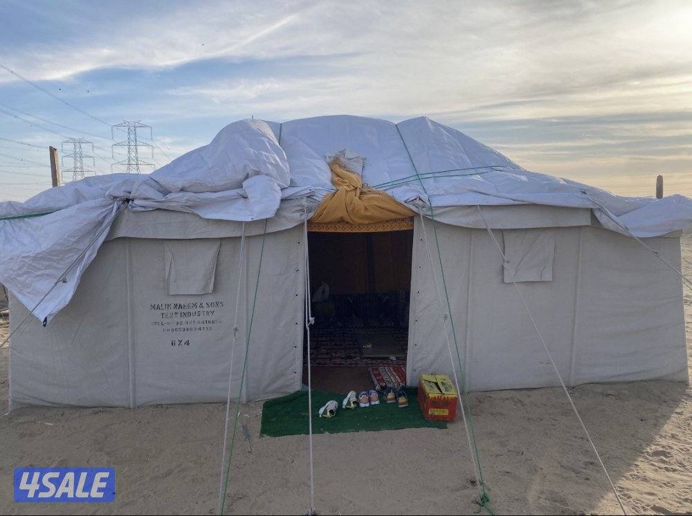 للبيع خيمة مع فرشها كامل0