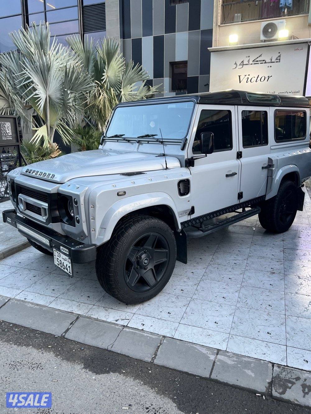 ديفندر مواصفات خان م 2014 لونه الأصلي ابيضّ وكاله الغانم سيرفس وكاله0
