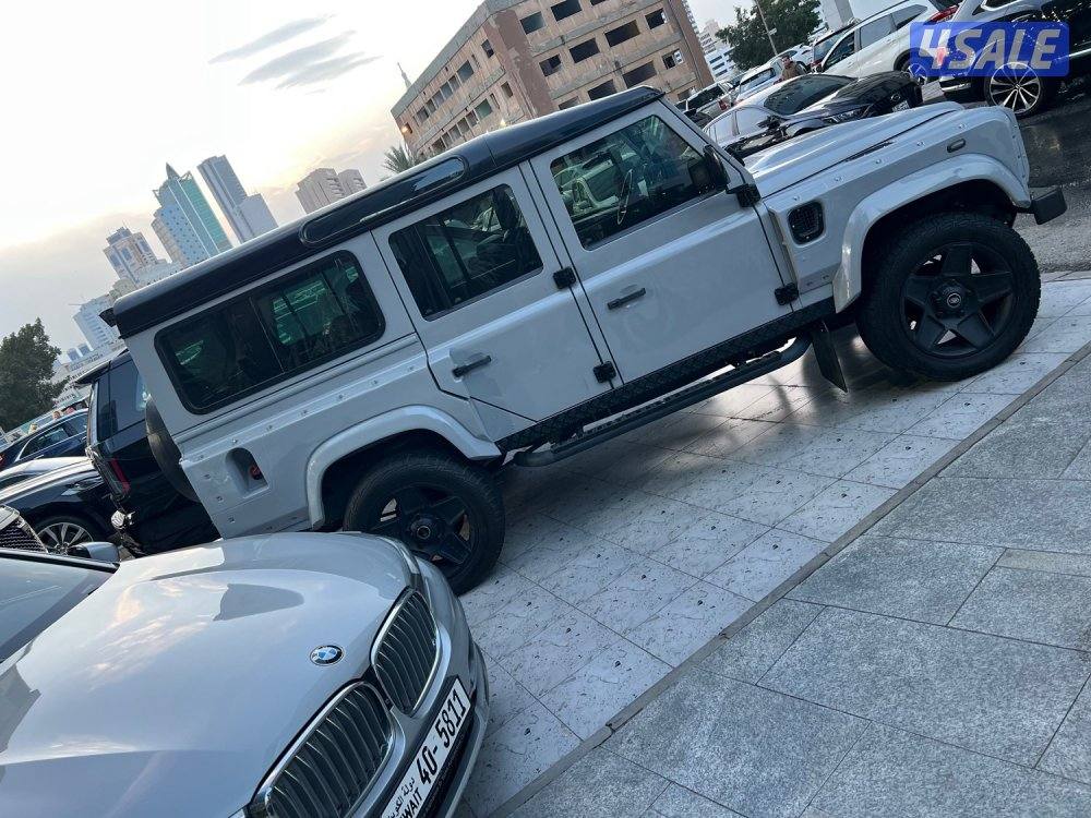 ديفندر مواصفات خان م 2014 لونه الأصلي ابيضّ وكاله الغانم سيرفس وكاله4