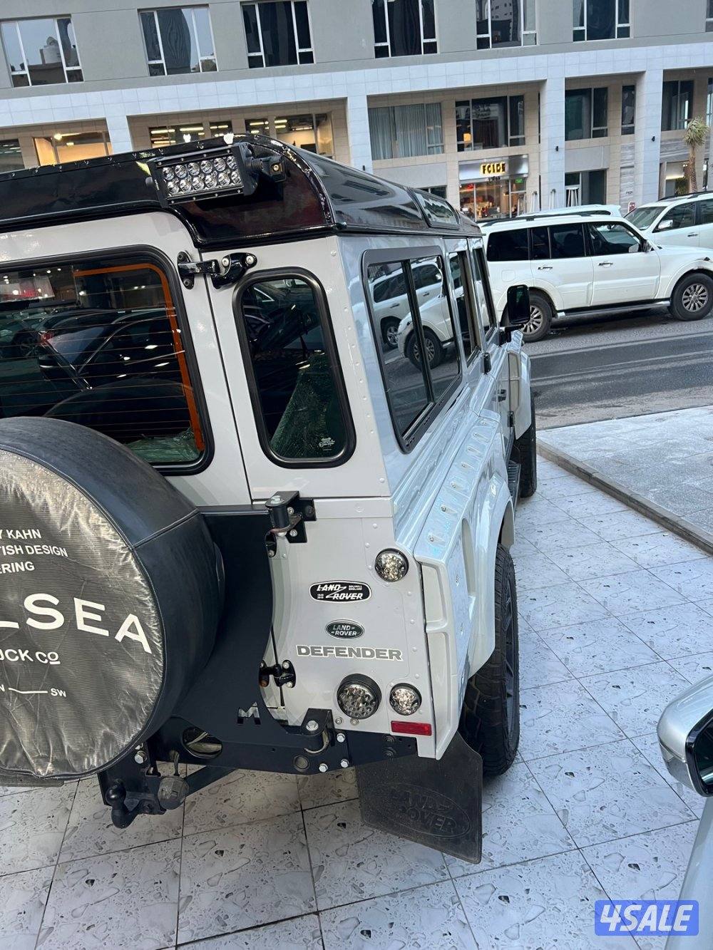 ديفندر مواصفات خان م 2014 لونه الأصلي ابيضّ وكاله الغانم سيرفس وكاله6