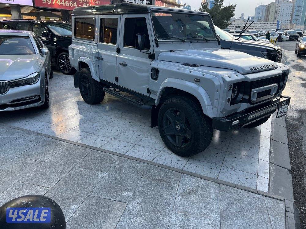ديفندر مواصفات خان م 2014 لونه الأصلي ابيضّ وكاله الغانم سيرفس وكاله5