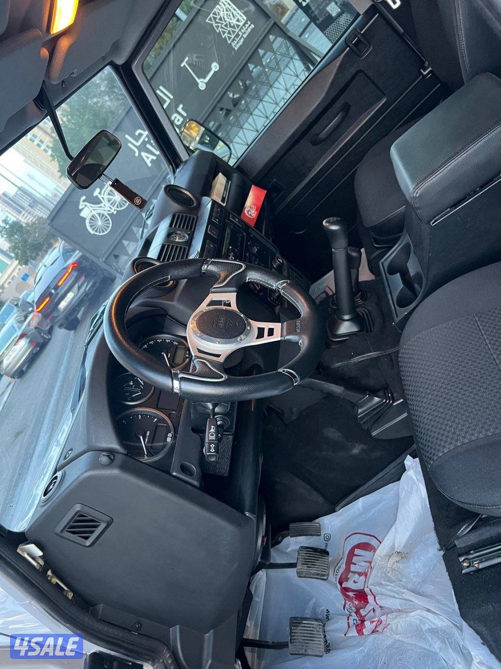 ديفندر مواصفات خان م 2014 لونه الأصلي ابيضّ وكاله الغانم سيرفس وكاله9