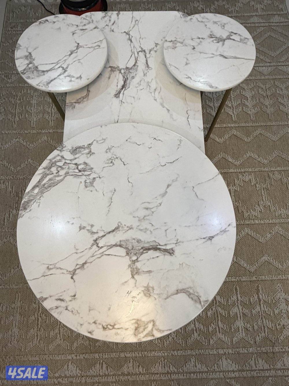 طاولة طعام ميداس + طاولة وسط + كنب تفصيل4