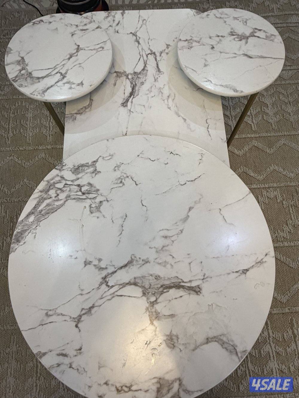 طاولة طعام ميداس + طاولة وسط + كنب تفصيل5