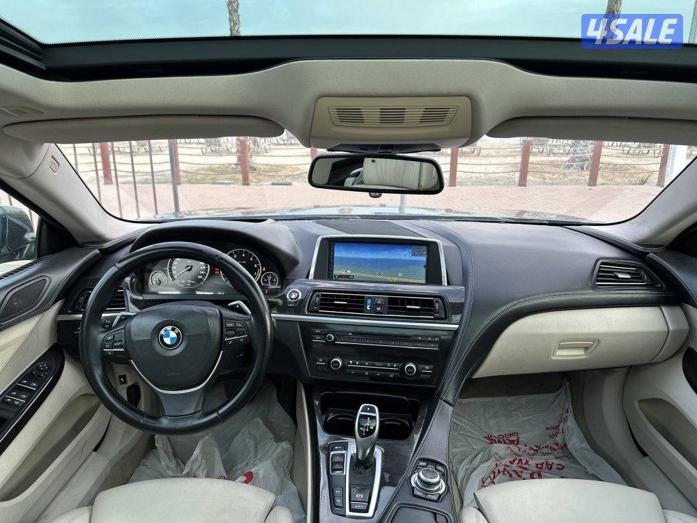 بي ام 650i موديل 2013 صبغ الوكاله بالكامل9