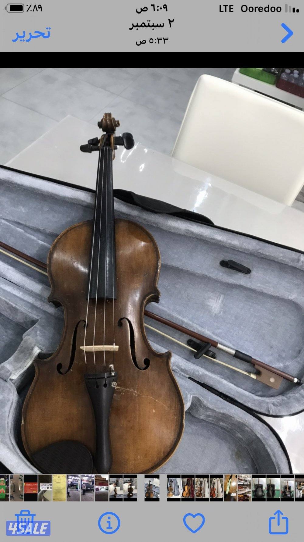 للبيع كمان الماني اصلي8