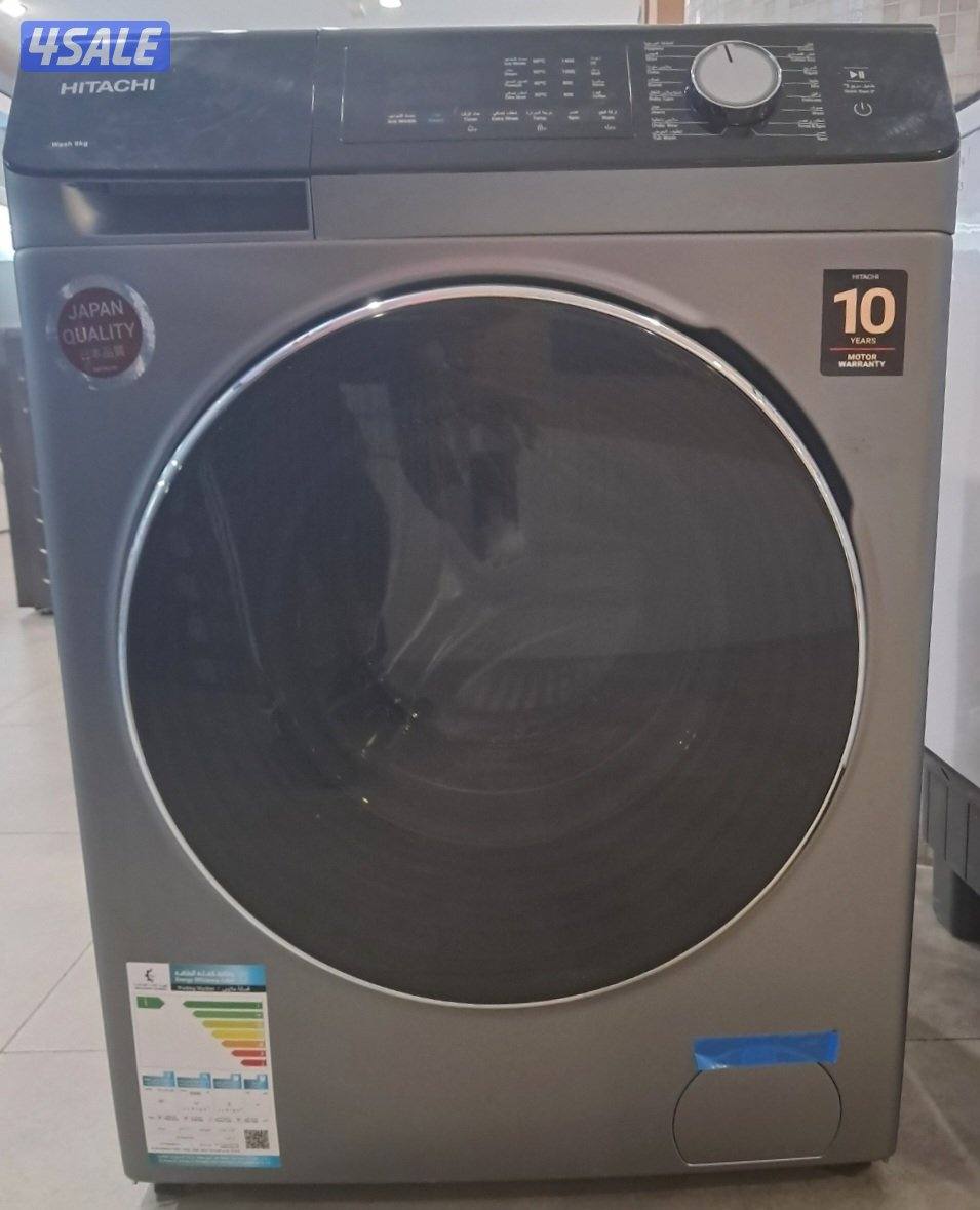 غسالة اوتوماتيك HITACHI صناعة اليابان سعة ٩ كيلو جديدة تماما للبيع0