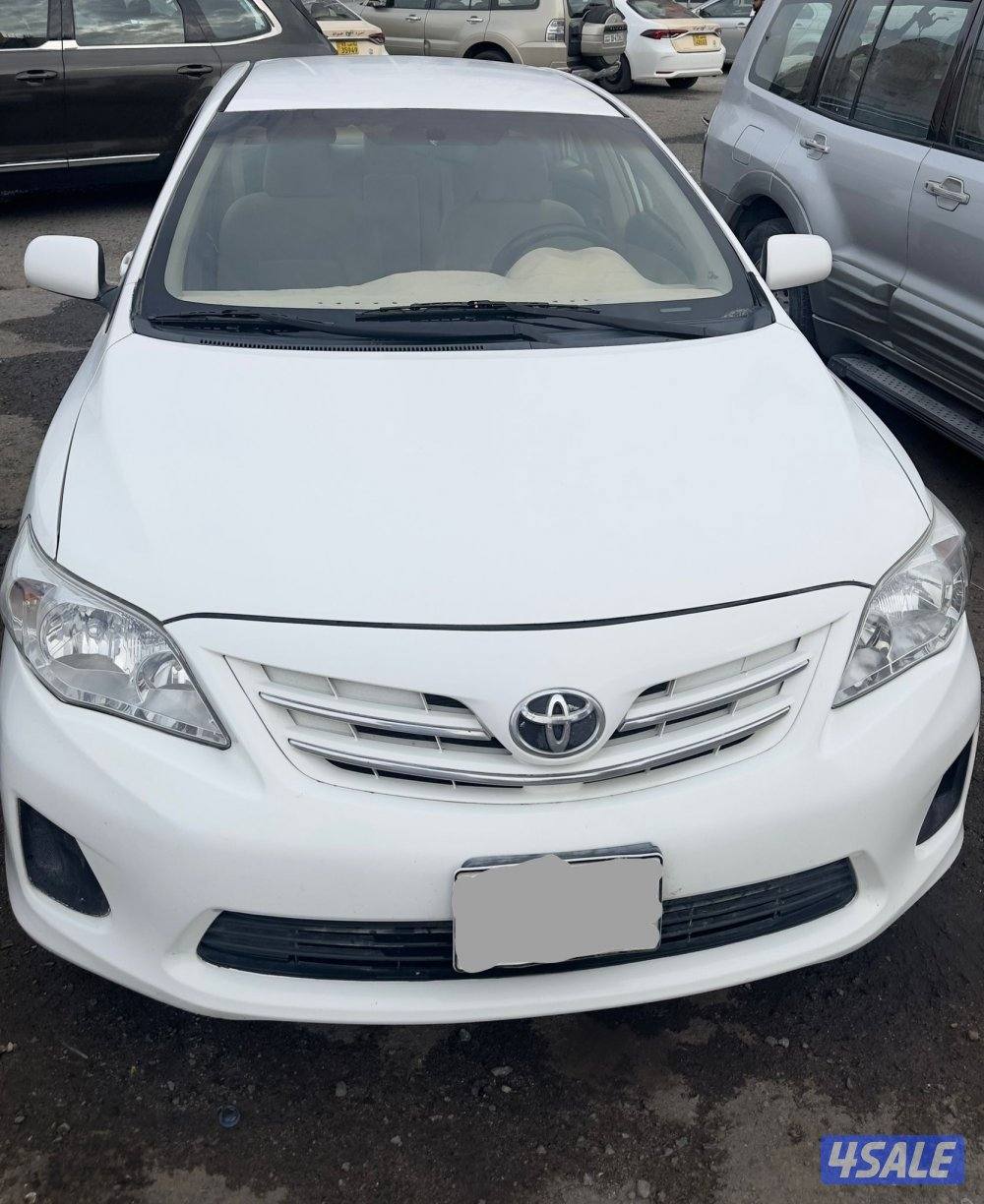 للبيع كورولا موديل2013 شرط الفحص مكينه وشاص وقير ماشي 206 الف كيلو0