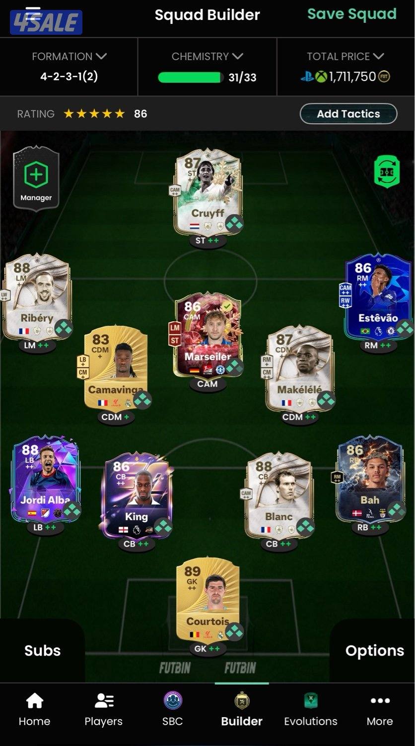 للبيع حساب فيفا 263