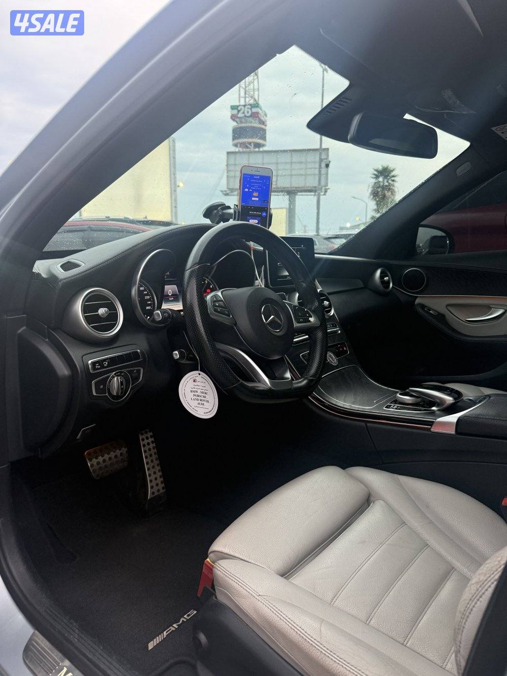 رسيدس c200 موديل 2016 وارد الوكاله نضيفه السياره ماتحتاج شي 4 توايرجدد10