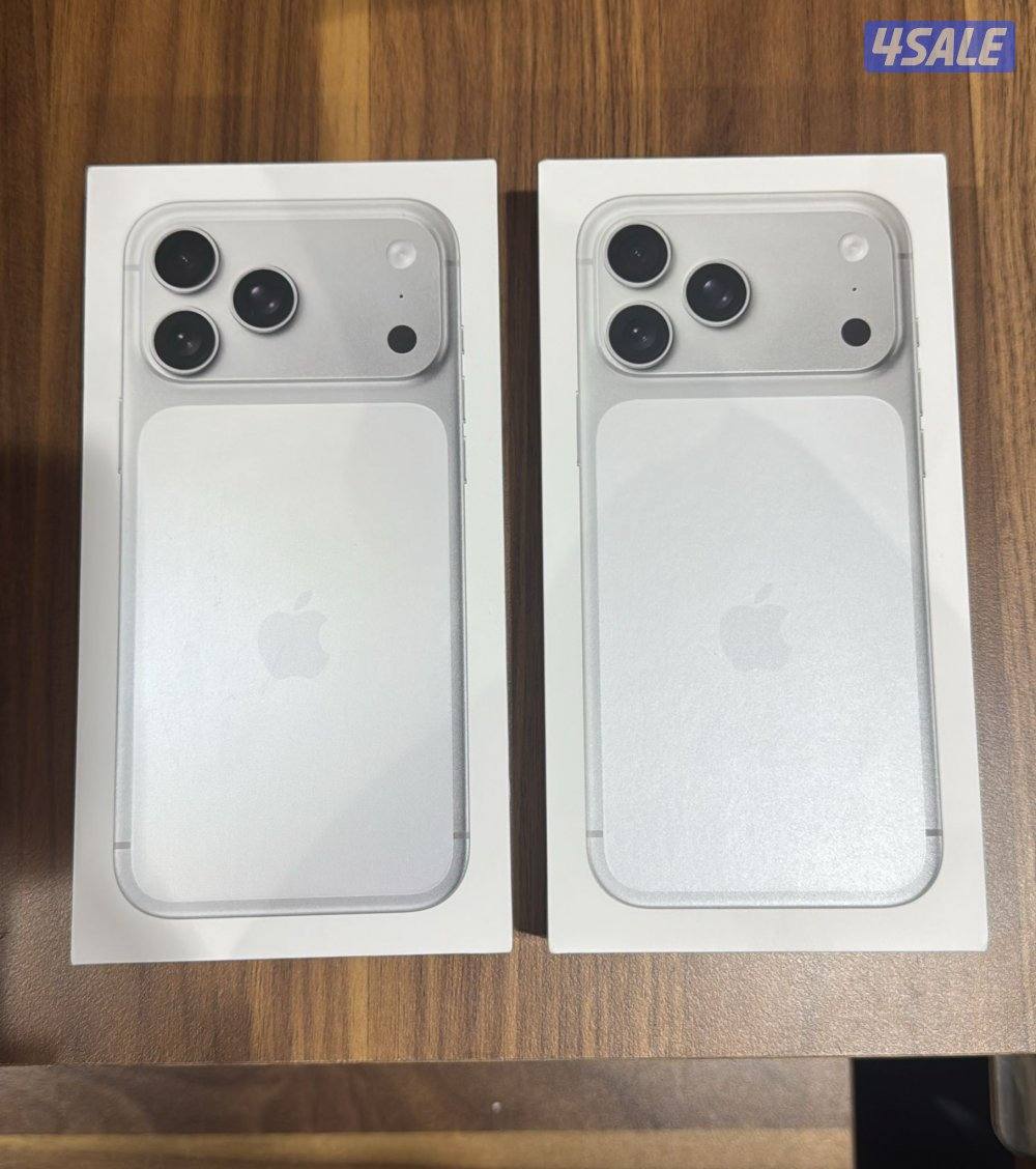 New IPhone 17 Pro Max 512 silver0