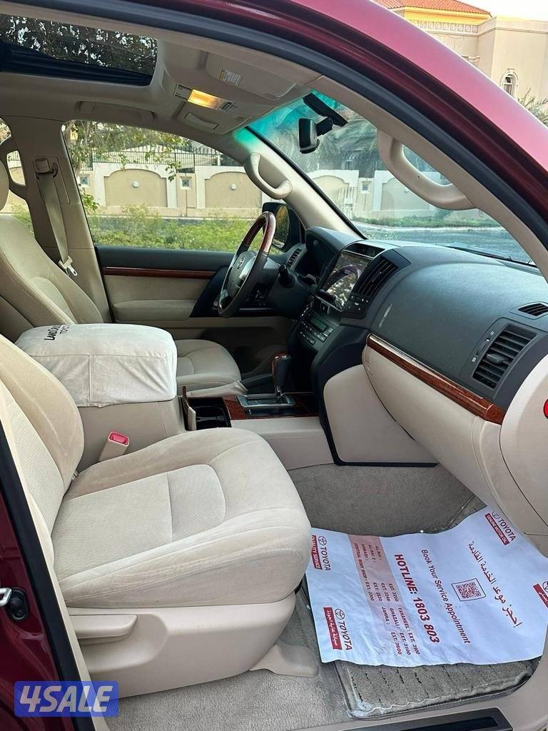 لاند كروزر موديل 2013 صبغ وكاله وكل شي وكاله ماشي 245 شرط الفحص3