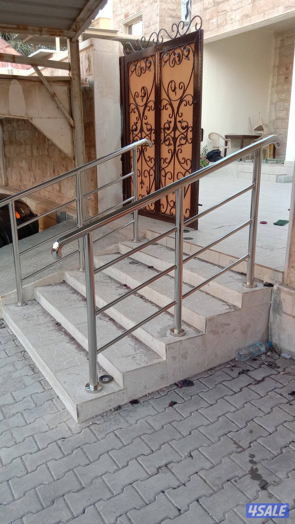 ...درابزين...ستانلس ستيل، درابزين، حفر جام مسك..3