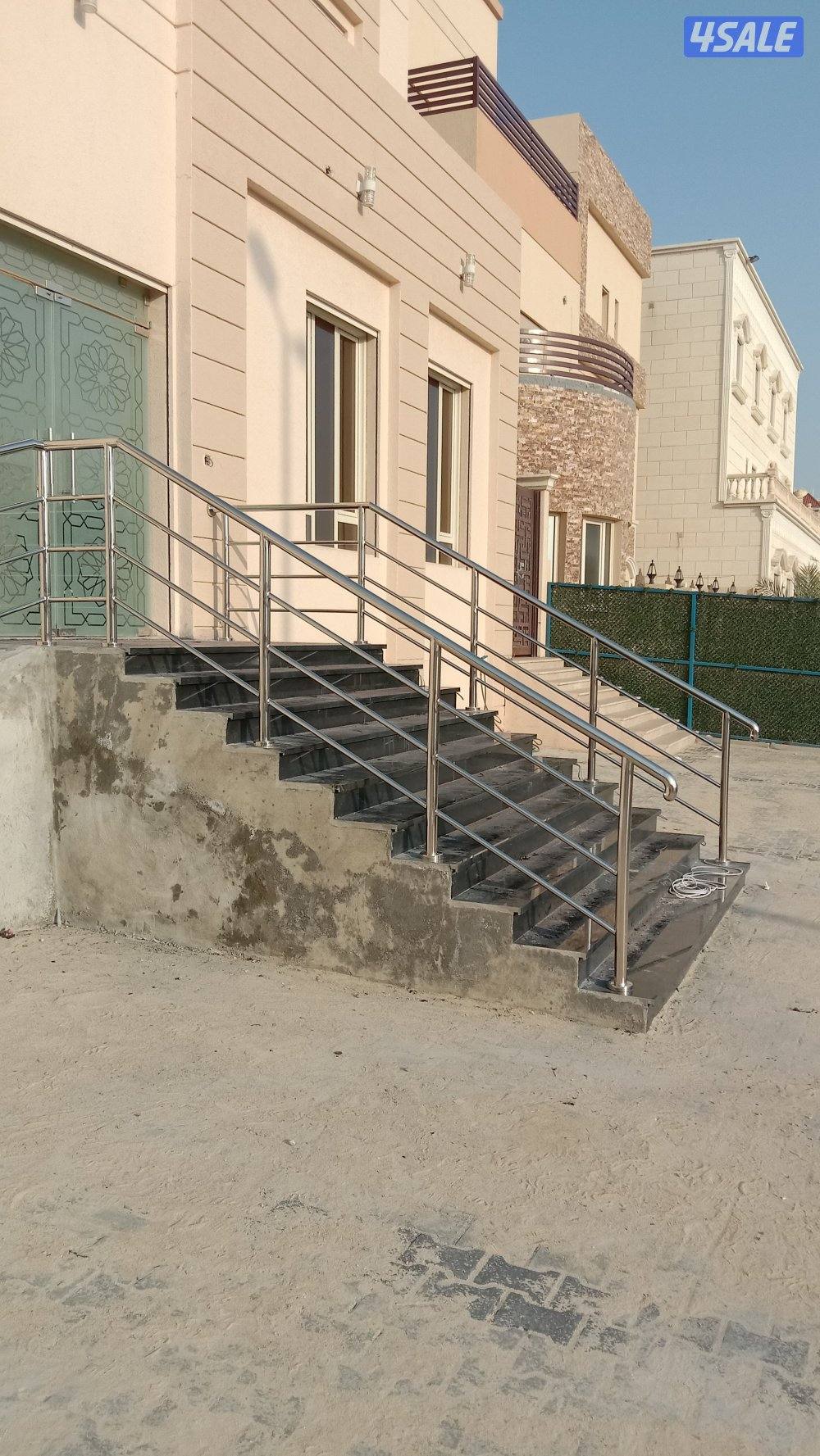 ...درابزين...ستانلس ستيل، درابزين، حفر جام مسك..7