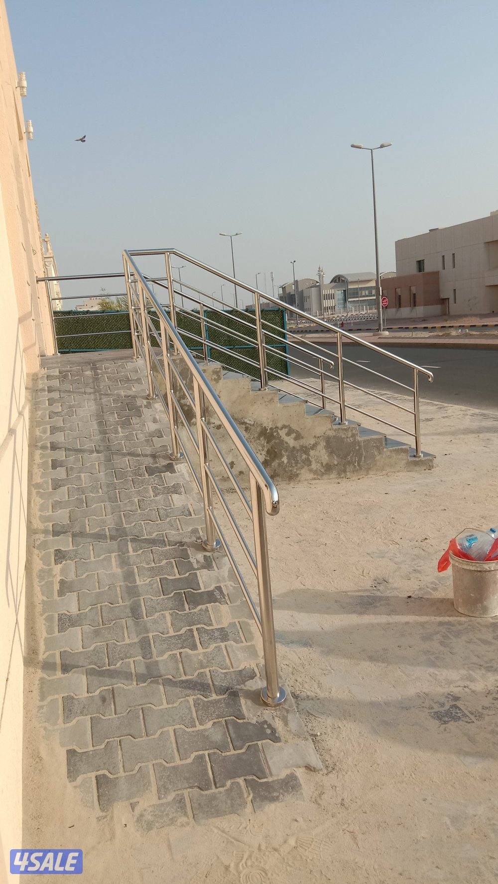 ...درابزين...ستانلس ستيل، درابزين، حفر جام مسك..8