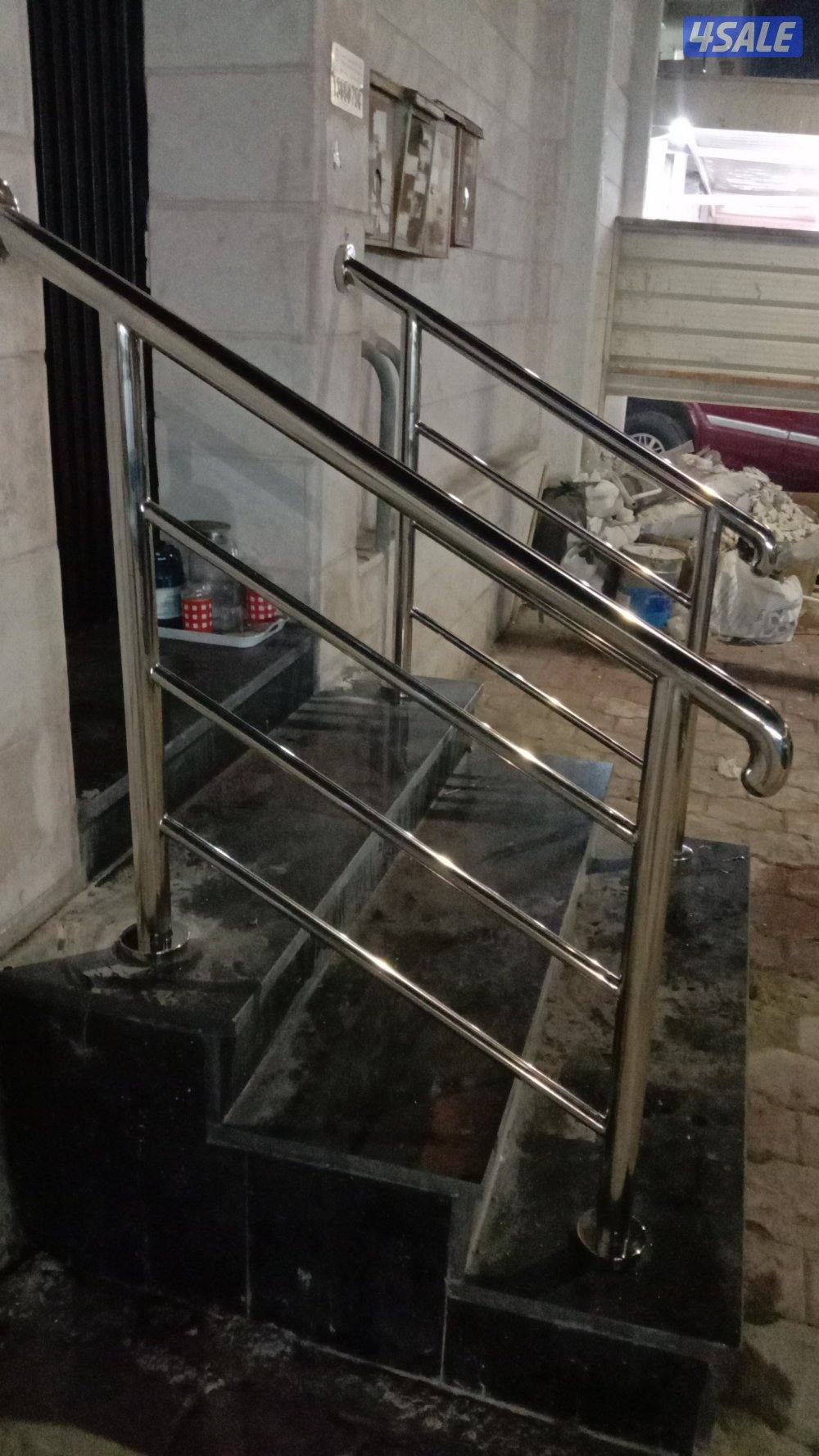 ...درابزين...ستانلس ستيل، درابزين، حفر جام مسك..11