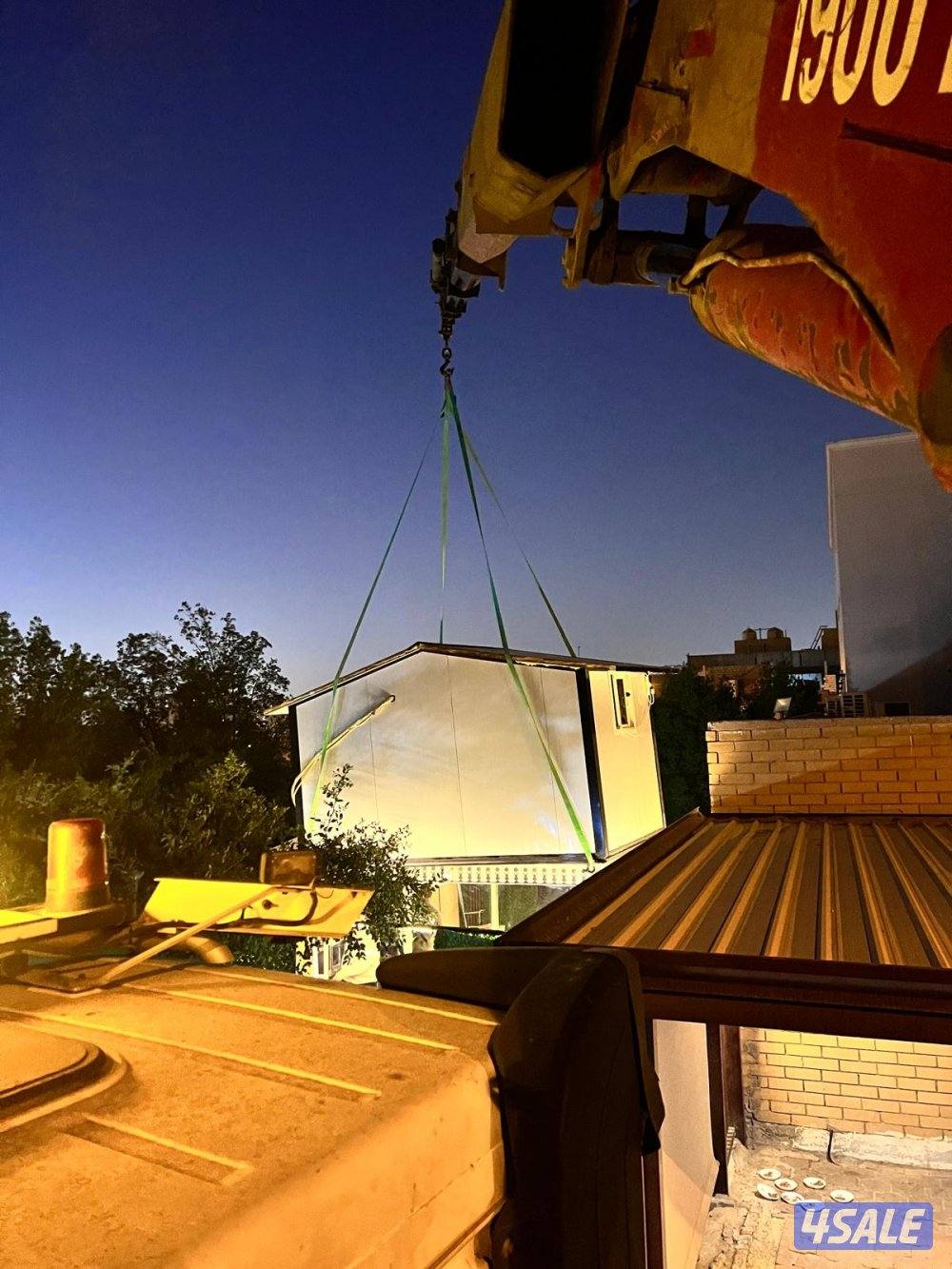 لوري كرين سطحه نقل عدات نقل شاليهات نقل مخيمات كبائن نقل اشجار2