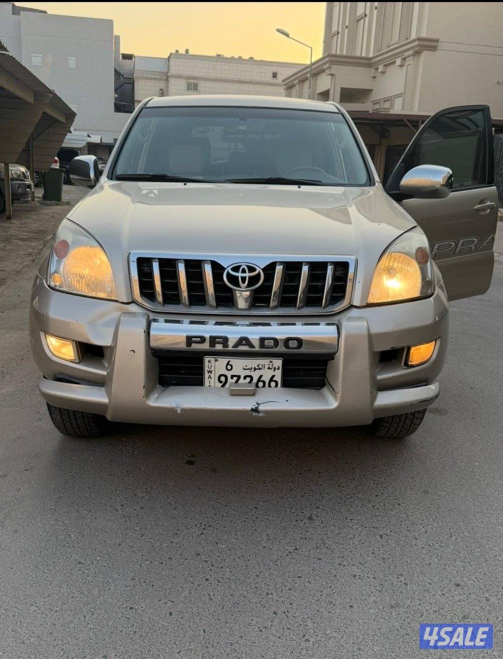 جيب برادو ٢٠٠٧ماشي ١٢٦ شرط الفحص مكينه قير شاصي0