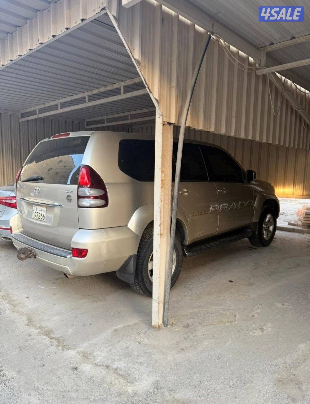 جيب برادو ٢٠٠٧ماشي ١٢٦ شرط الفحص مكينه قير شاصي3